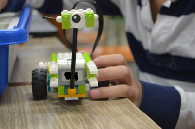 ロボット教室ふじみ野校に通う生徒さんがマイロロボットをつくりました！